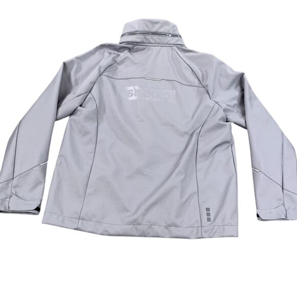 Elevate Simrad Jacket Mens L Softshell Full Zip Outdoor Waterproof Hood Fishing - Picture 3 of 5